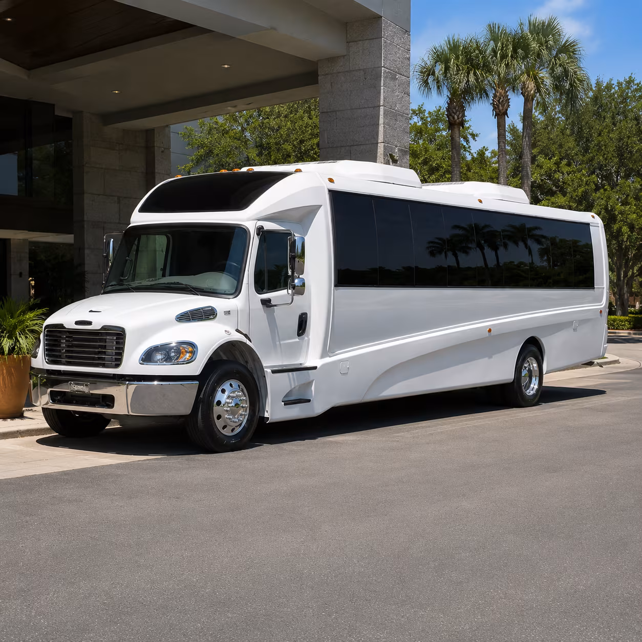 burbank 35 passenger minibus