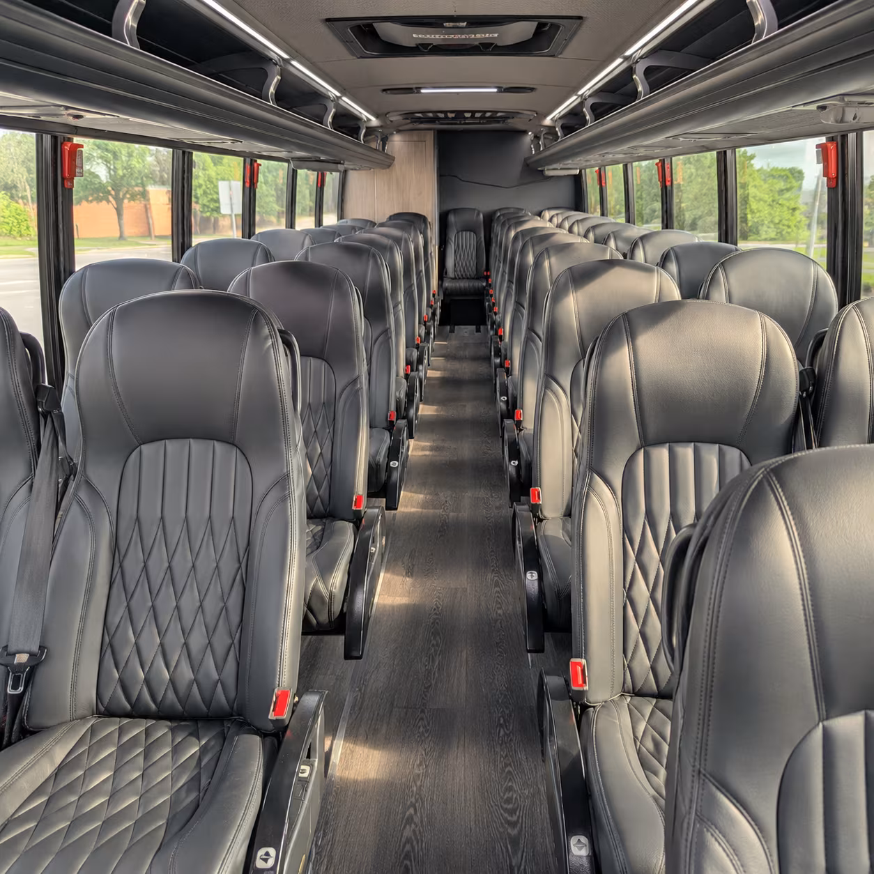 burbank government military transportation onboard seating