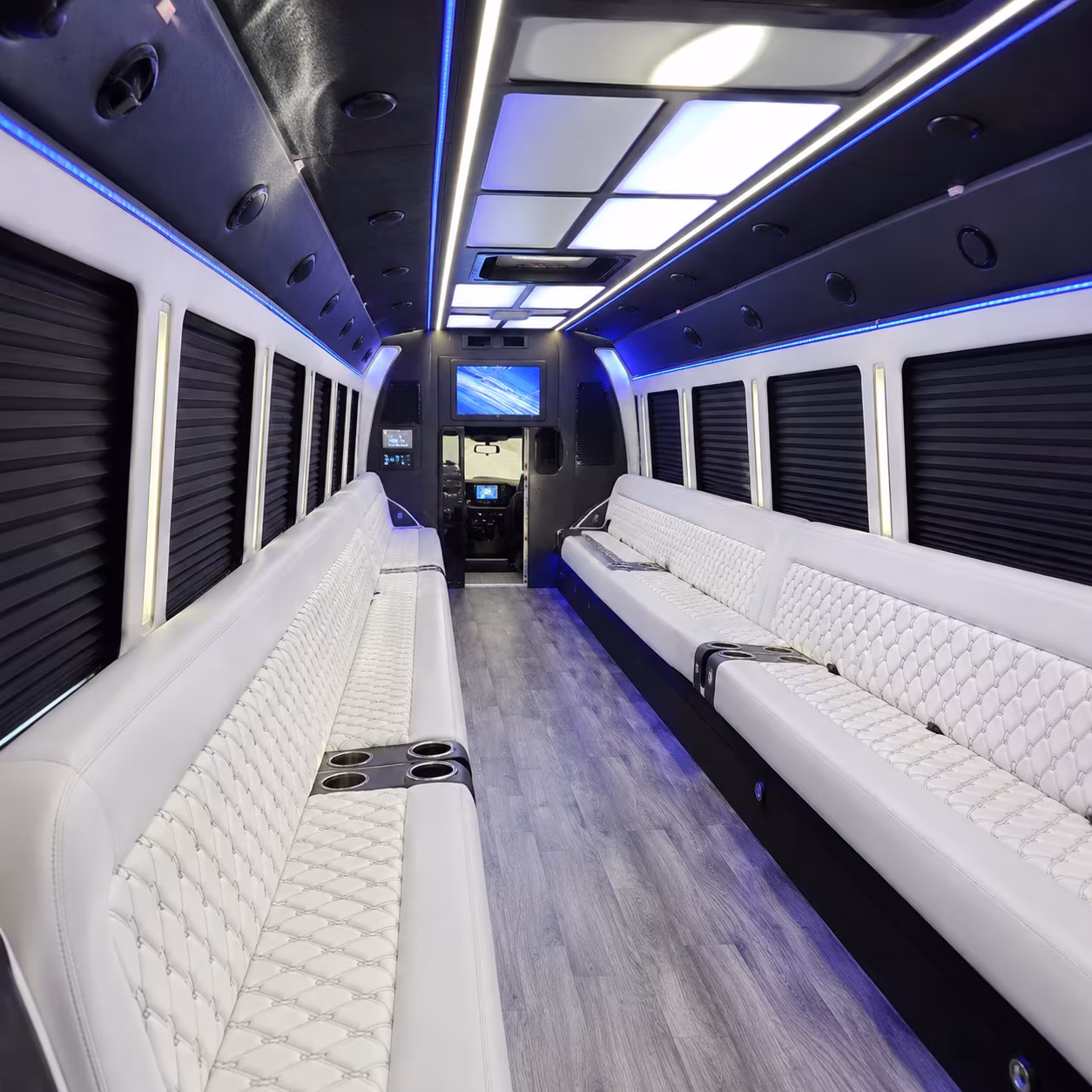 burbank party bus rentals inside