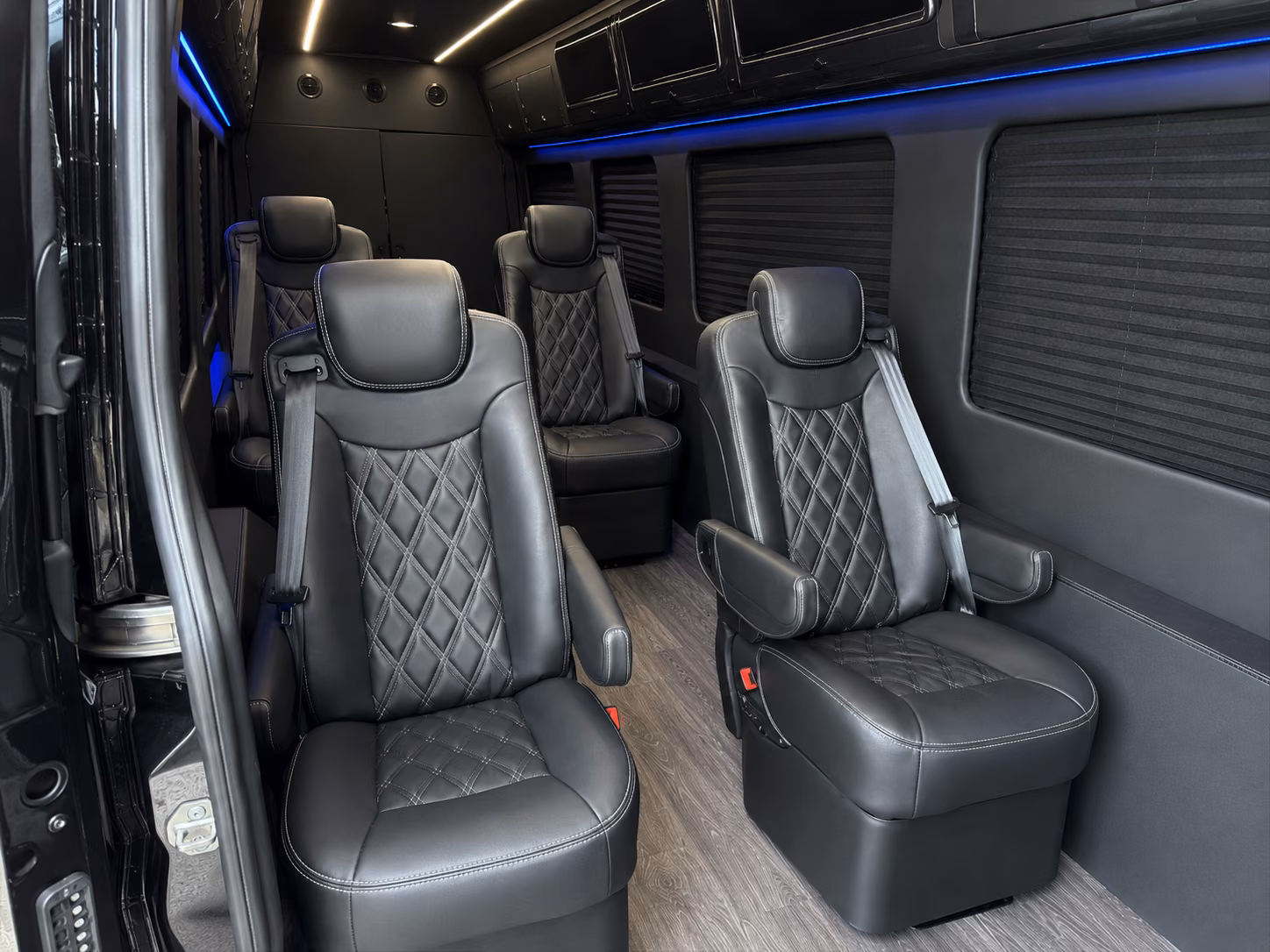 burbank prom transportation onboard seating