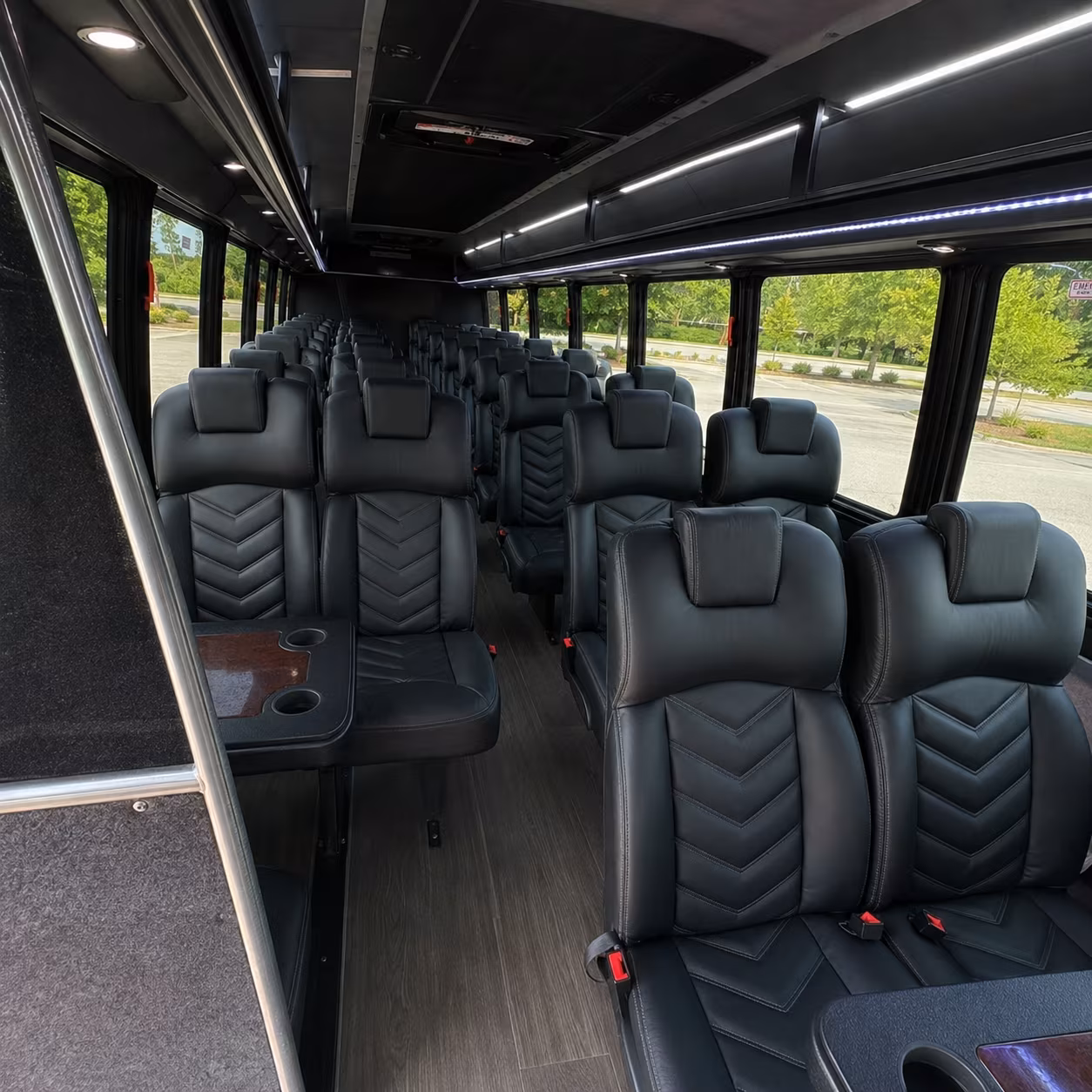 does the day of the week or the date change what a bus rental costs in burbank
