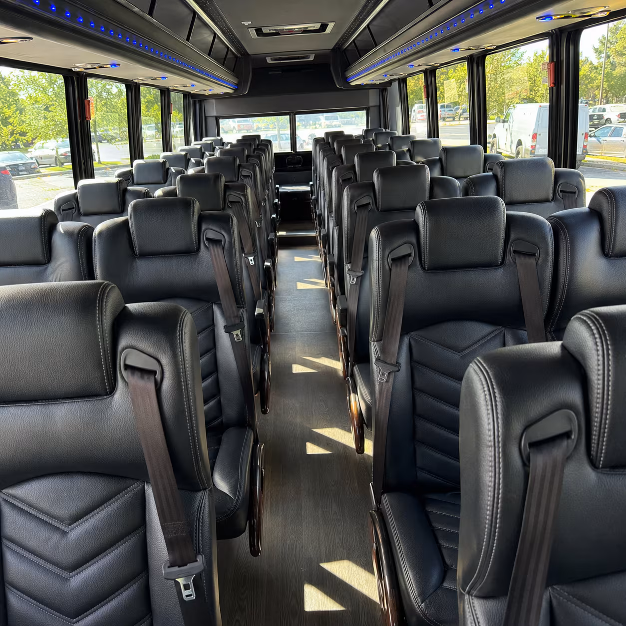 how is a bus rental actually priced in burbank