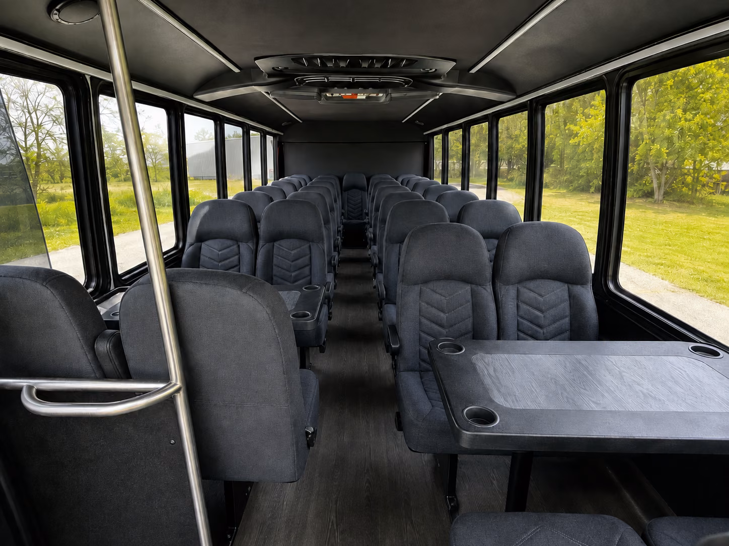 rehearsal dinner bus rentals across the san fernando valley